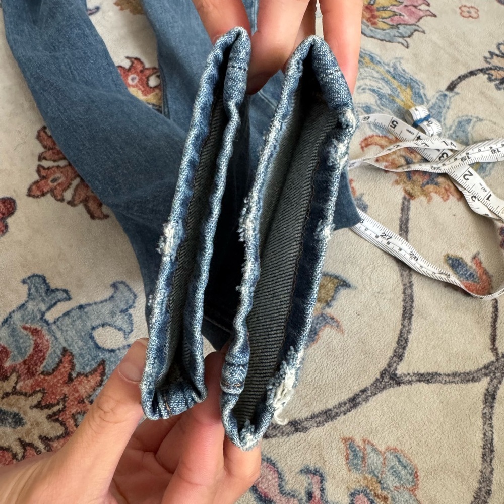 Reformation High Rise Blue Jeans - Picture 7 of 10